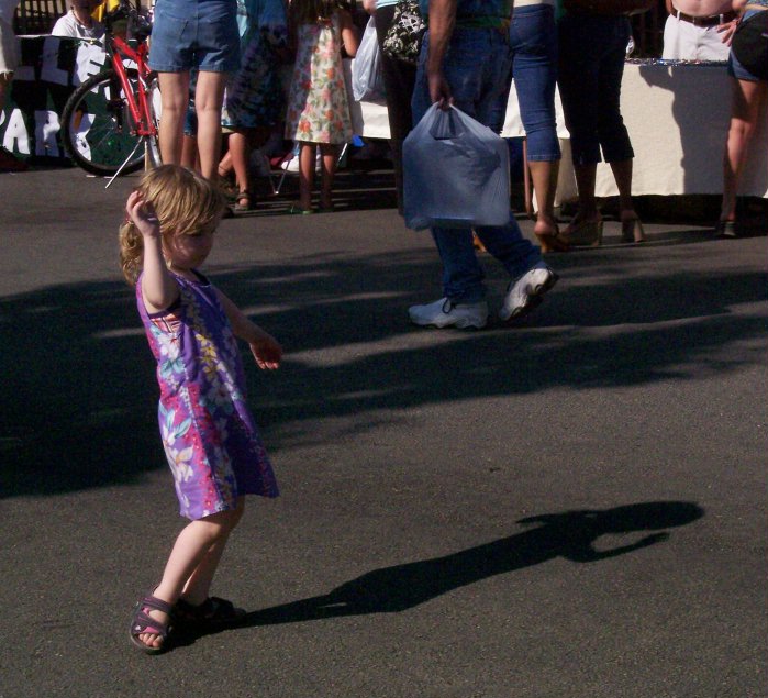 Dancing With Her Shadow